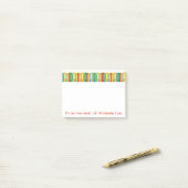 本のボーダー ポストイット (デスク上)