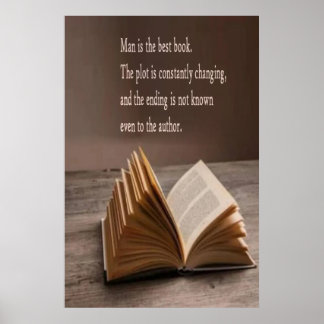 本のポスターは最高の人だ ポスター