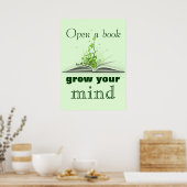 本のポスターを開く ポスター (キッチン)