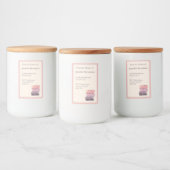 本のラベル フードラベル (ボトル)