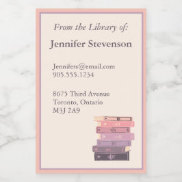 本のラベル フードラベル