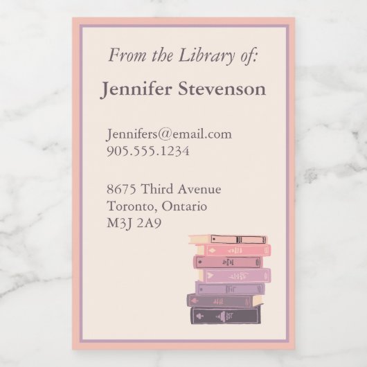 本のラベル フードラベル (シングルラベル)