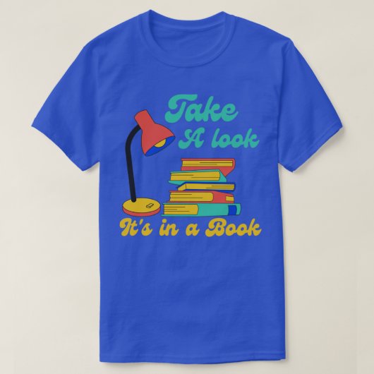 本の中で見る2 Tシャツ (デザイン正面)