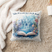 本の中に入っているものを見る クッション (ブランケット)