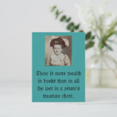 本の中に富が多い… ポストカード (スタンド正面)