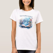 本の中を見てみて Tシャツ (正面)