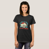 本の中を見る Tシャツ (正面フル)