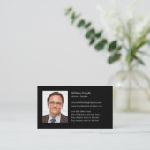 本の作家およびスピーカー 名刺 (スタンド正面)