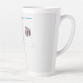 本の全部だ カフェラテマグ (右)