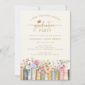 本の卒業パーティー 招待状 (正面)