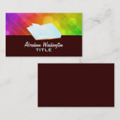 本の名刺を開けて下さい 名刺 (正面/裏面)