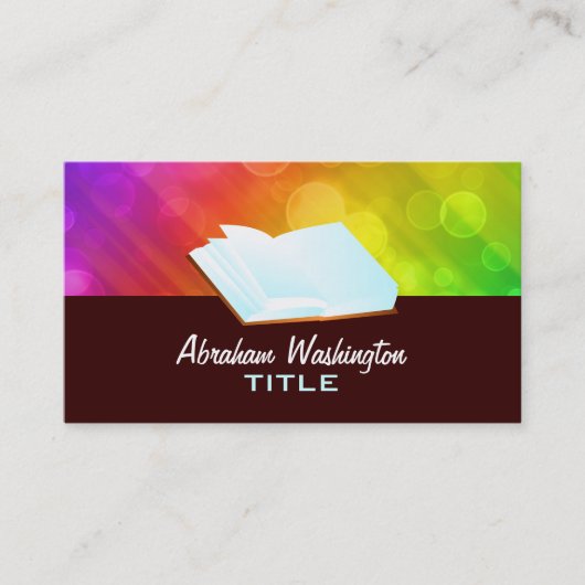 本の名刺を開けて下さい 名刺 (正面)