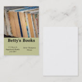 本の名刺 名刺 (正面/裏面)