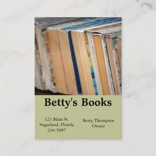 本の名刺 名刺 (正面)