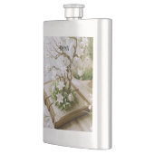 本の名前をカスタムするから育つ花の木 フラスク (左)