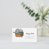 本の囲いシンプルカードを持って来るゾウのバスケット エンクロージャーカード (スタンド正面)