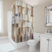 本の壁掛け シャワーカーテン (インサイチュ)