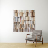 本の壁掛け タペストリー (インサイチュ)