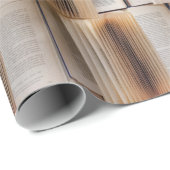 本の壁掛け ラッピングペーパー (ロールコーナー)