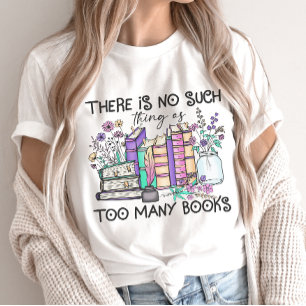 本の好きTシャツが多すぎるなんて Tシャツ