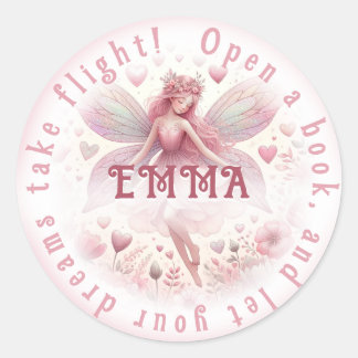 本の妖精 ラウンドシール