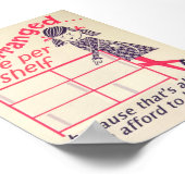 本の寄せ集め ポスター (角)