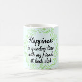 本の幸福の友人のBibliophileの本の虫 コーヒーマグカップ (中央)