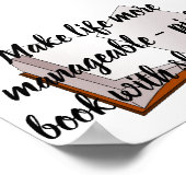 本の引用文ポスター ポスター (角)