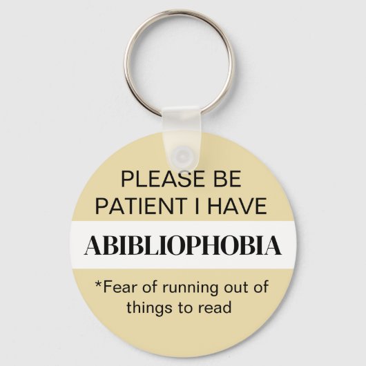 本の愛おもしろい者ギフトブックリーダー キーホルダー (正面)