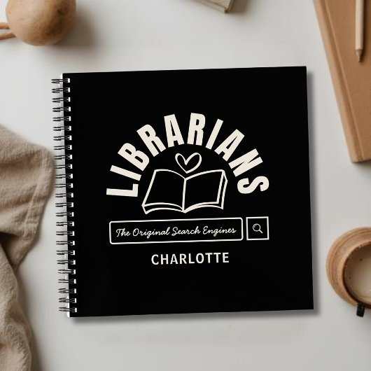 本の愛好家のための司書のための面白い文句 スパイラルノート ノートブック
