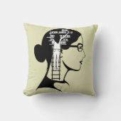 本の愛好家の本読書図書館 クッション (正面)