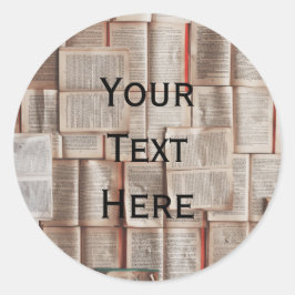 本の愛好家 ラウンドシール