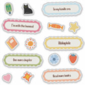 本の愛読人パック シール (正面)