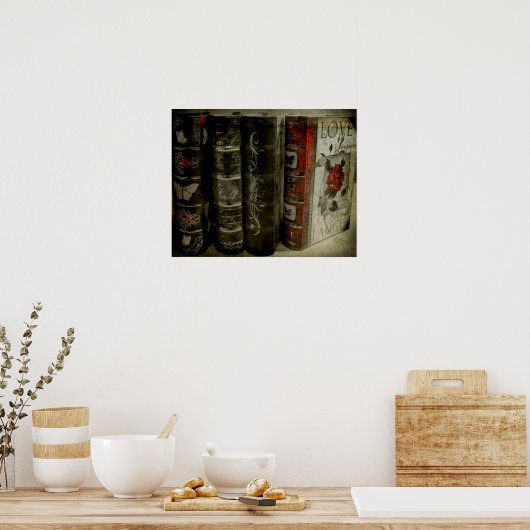 本の愛 ポスター (キッチン)