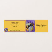 本の折目の名刺の蜜蜂 名刺 (外部フラット)