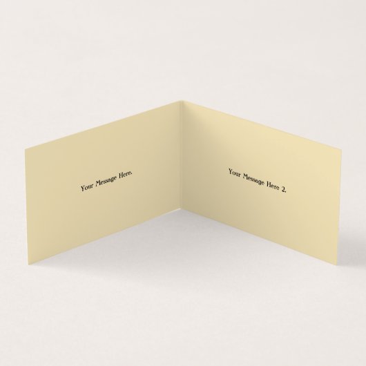 本の折目の名刺の蜜蜂 名刺 (内部)