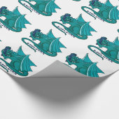 本の抱擁Bookwyrm ラッピングペーパー (角)