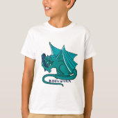 本の抱擁Bookwyrm Tシャツ (正面)