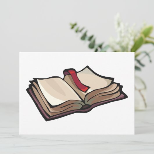 本の招待状を開けて下さい 招待状 (スタンド正面)