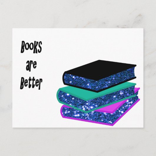 本の方が好い ポストカード (正面)