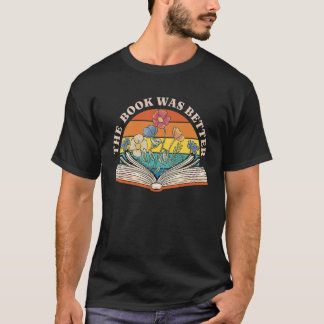 本の方が面白い おもしろ本 読者 名言 Tシャツ