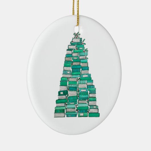 本の木のオーナメント セラミックオーナメント (右)