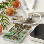 本の木のキーホルダー キーホルダー (正面右)