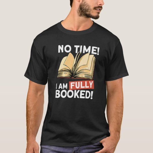 本の本が好読い Tシャツ (正面)