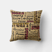 本の本！ クッション (裏面)