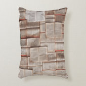 本の枕 アクセントクッション (正面(垂直))