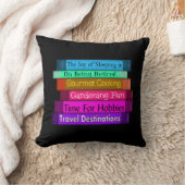 本の枕IIの退職したな読者の積み重ね クッション (ブランケット)