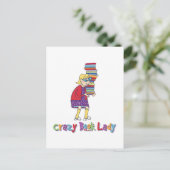 本の熱狂する女性 ポストカード (スタンド正面)