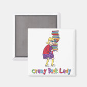 本の熱狂する女性 マグネット (正面/裏面)