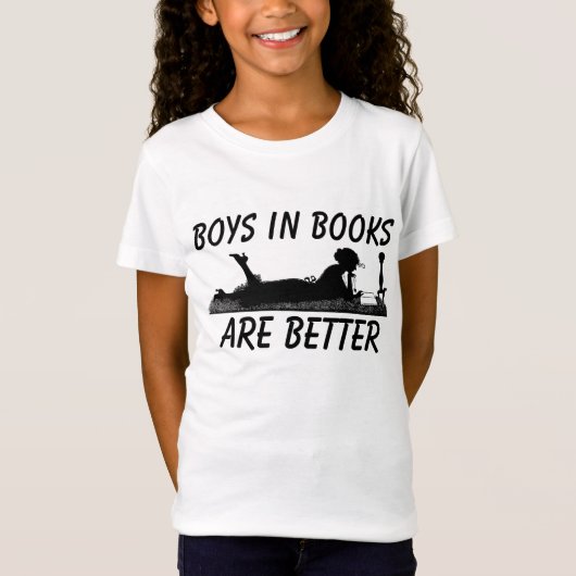 本の男の子は女の子のTシャツが好い Tシャツ (正面)